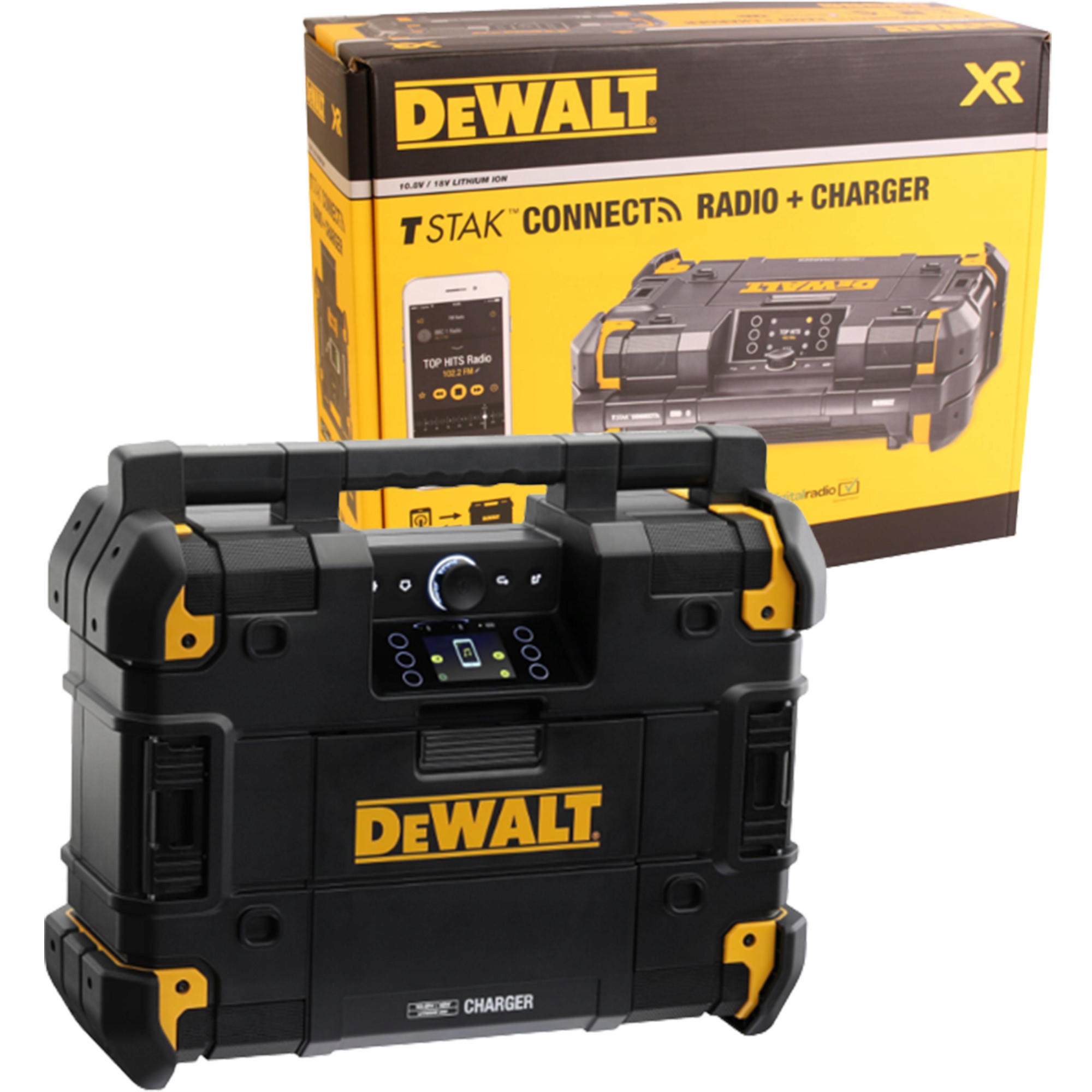 DeWalt bluetooth stavebné rádio